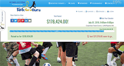 Desktop Screenshot of kickforacure.ca